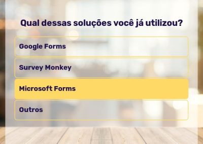 Checklist ou Múltipla Escolha