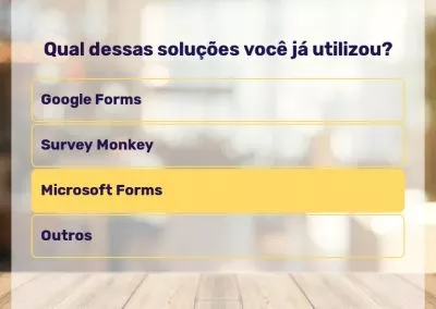 Checklist ou Múltipla Escolha